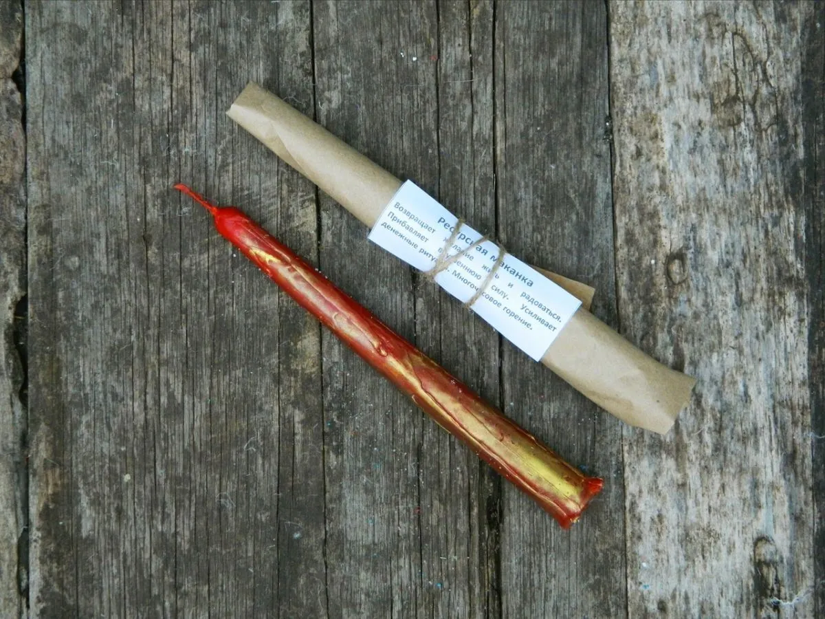 Ресурсная свеча-маканка