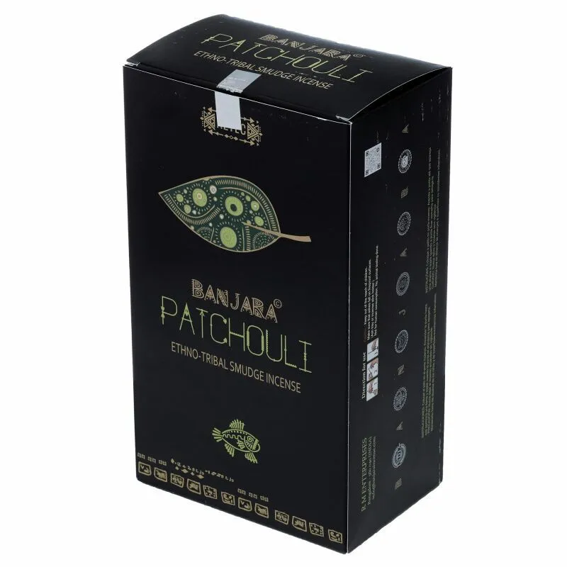 Индийские благовония "Пачули" BANJARA BLACK Patchouli