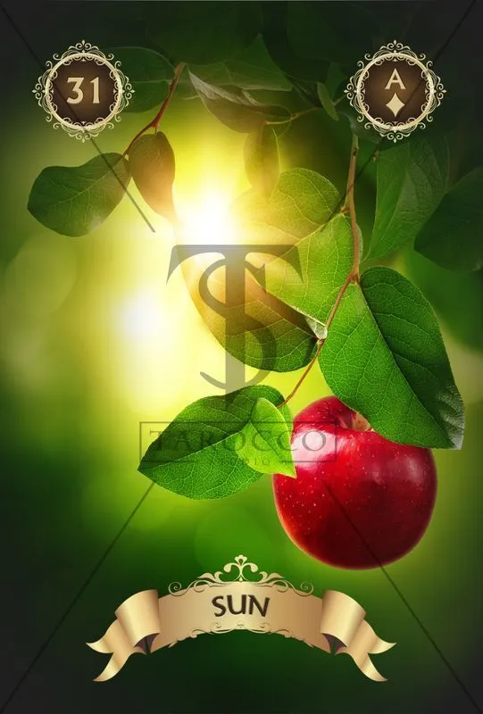 Оракул Ленорман "Золотые Мечты" (Golden Dreams Lenormand Oracle Cards)