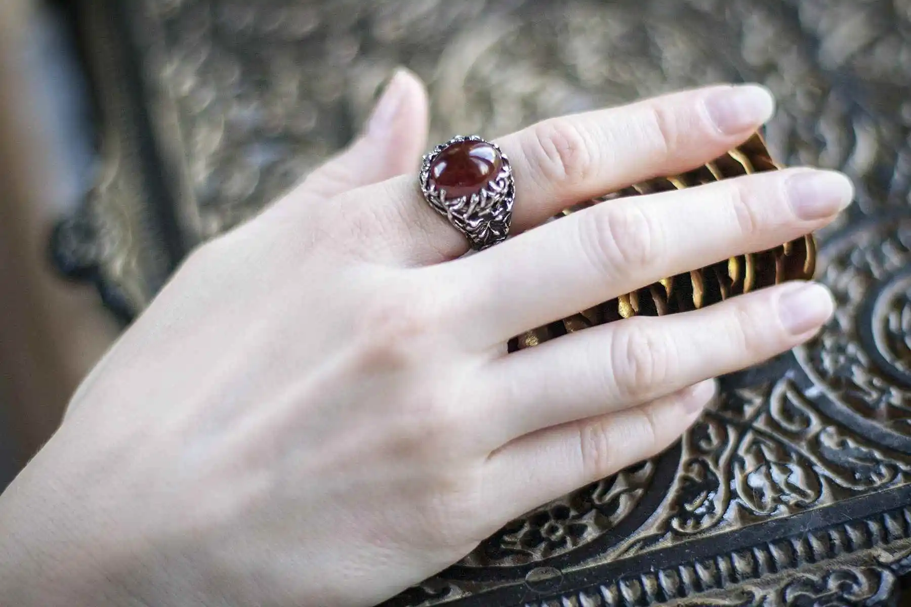 Серебряное кольцо "Мара"