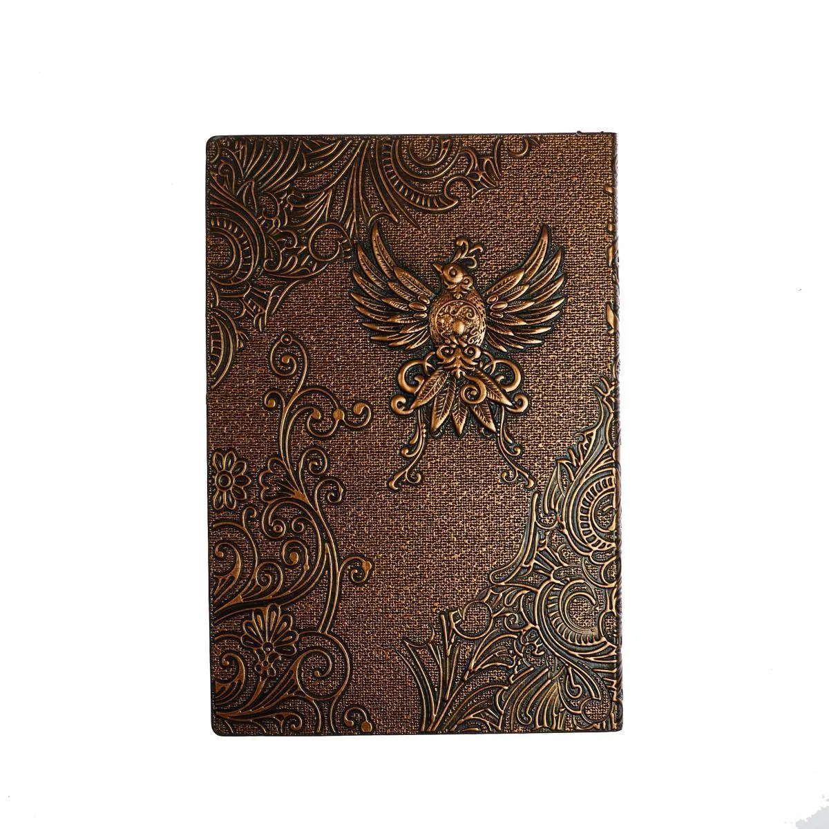 Блокнот для записей "Сердце Феникса", медный
