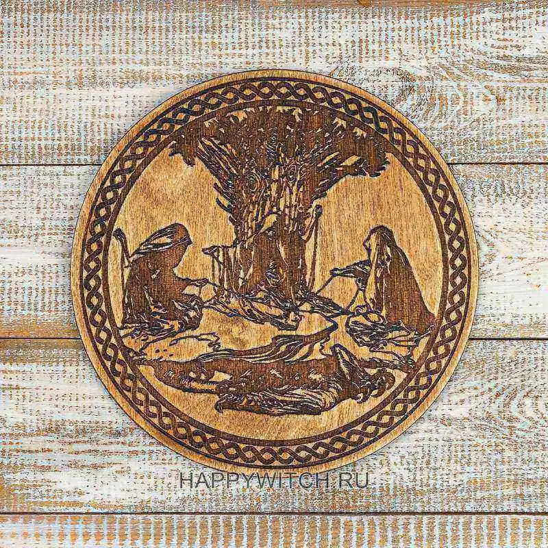 Алтарь "Ткачихи судеб" (оттенок дуб)