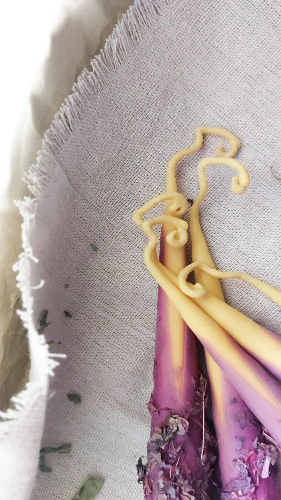 Свеча программная маканая "Лавровый венок"