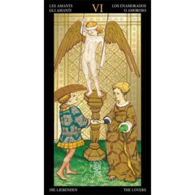 Золотое Таро Висконти, Старшие арканы (Golden Visconti Tarot)