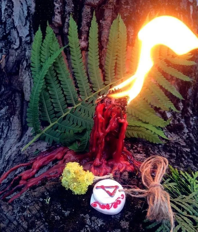 Свеча "Пламя воплощения"