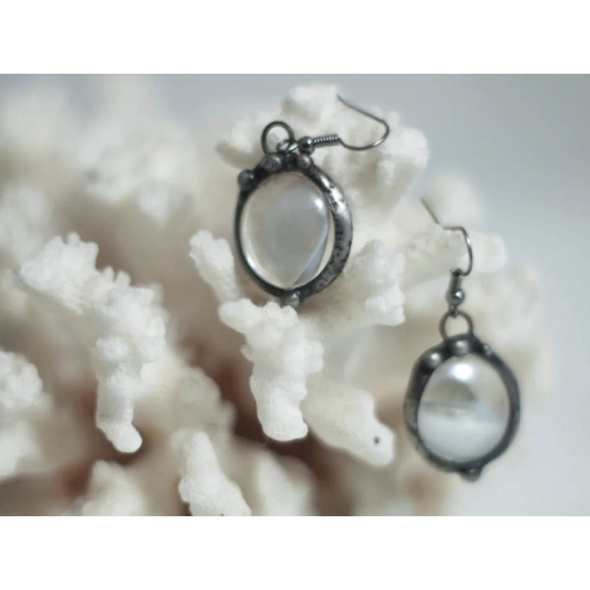 Серьги "Капли ветра"