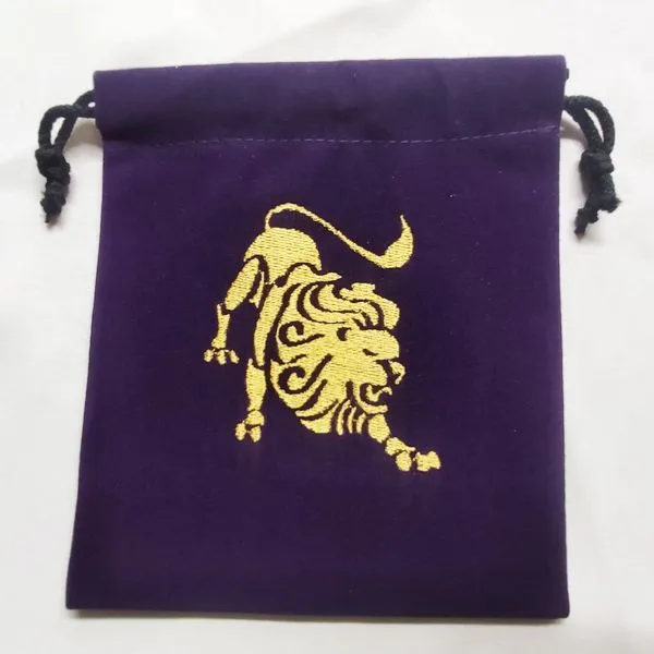 Зодиакальный мешочек для карт "Лев"