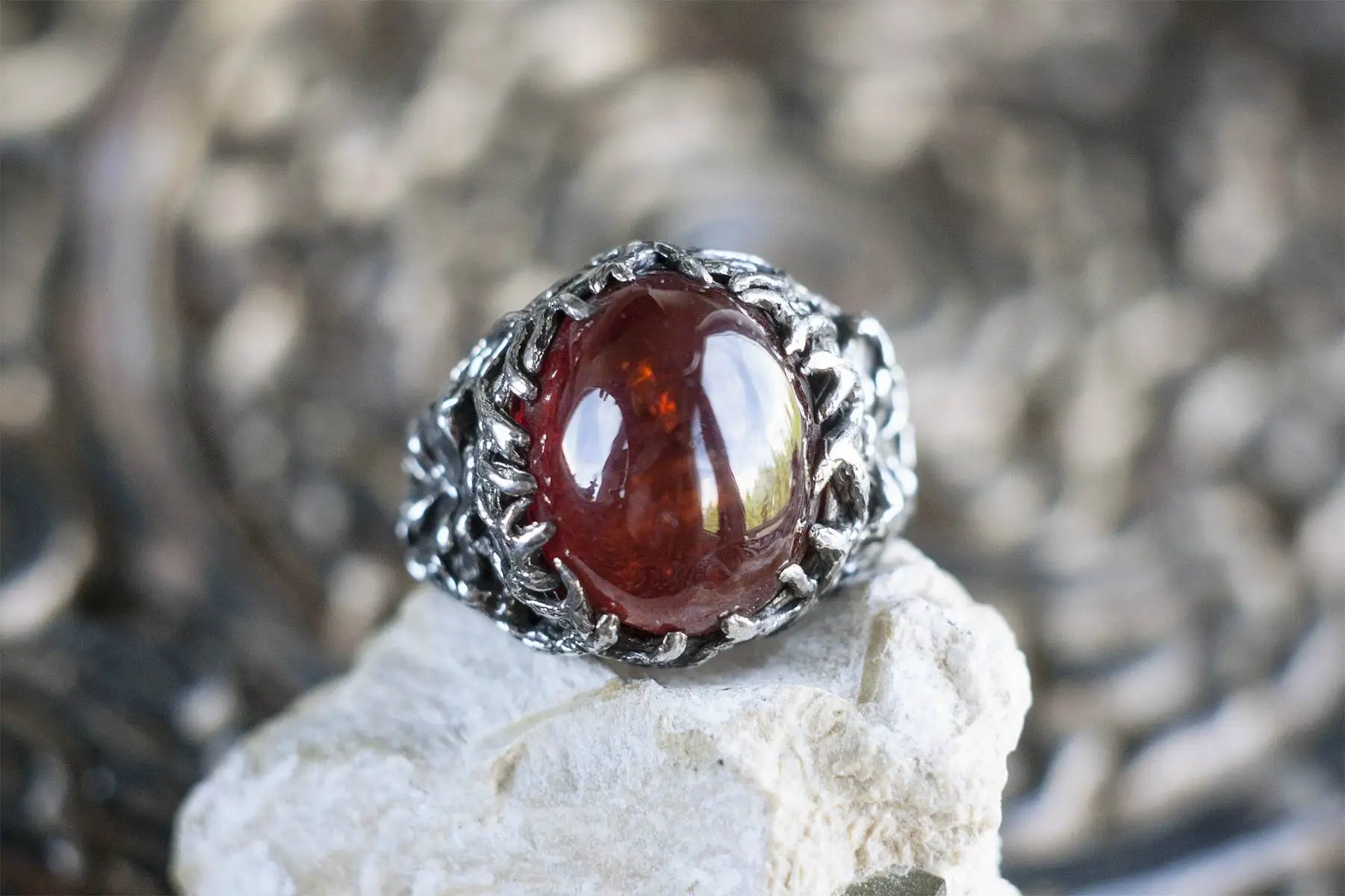 Серебряное кольцо "Мара"