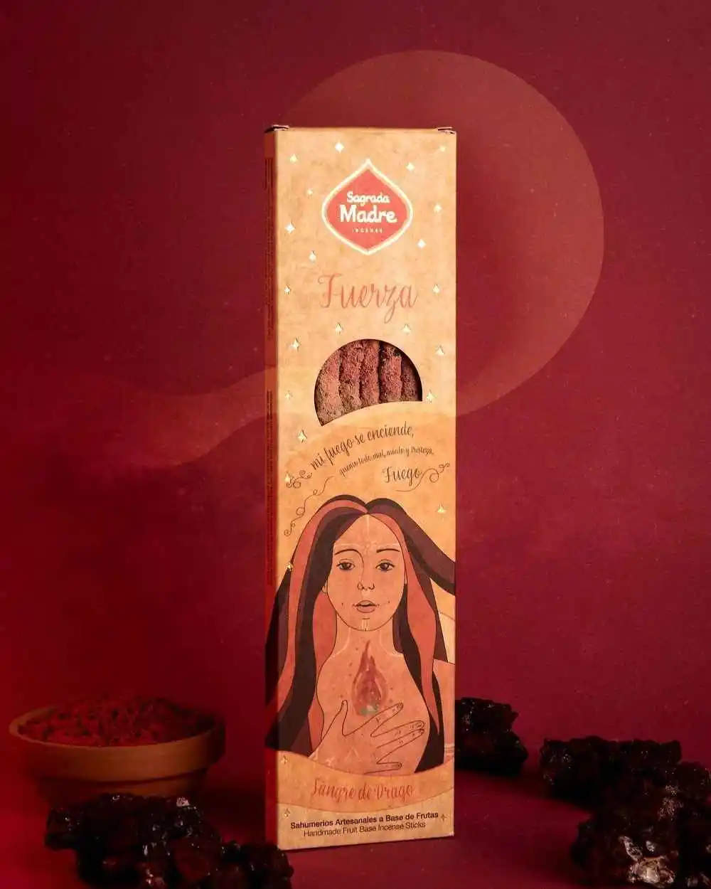 Благовония Sagrada Madre "Огонь" Кровь дракона (серия 5 Elements)