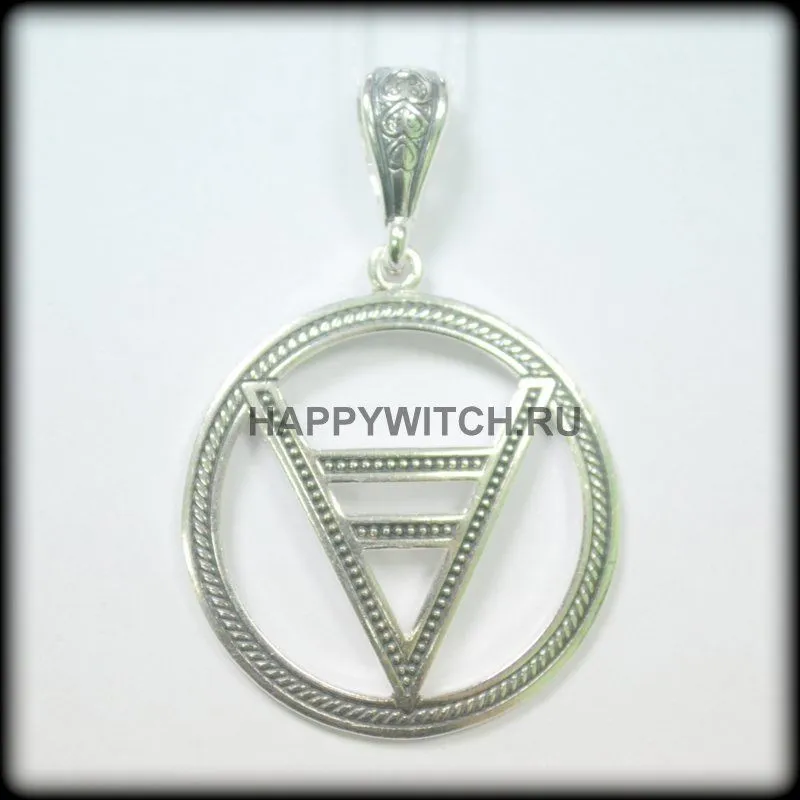 Оберег "Велес" с серебрением