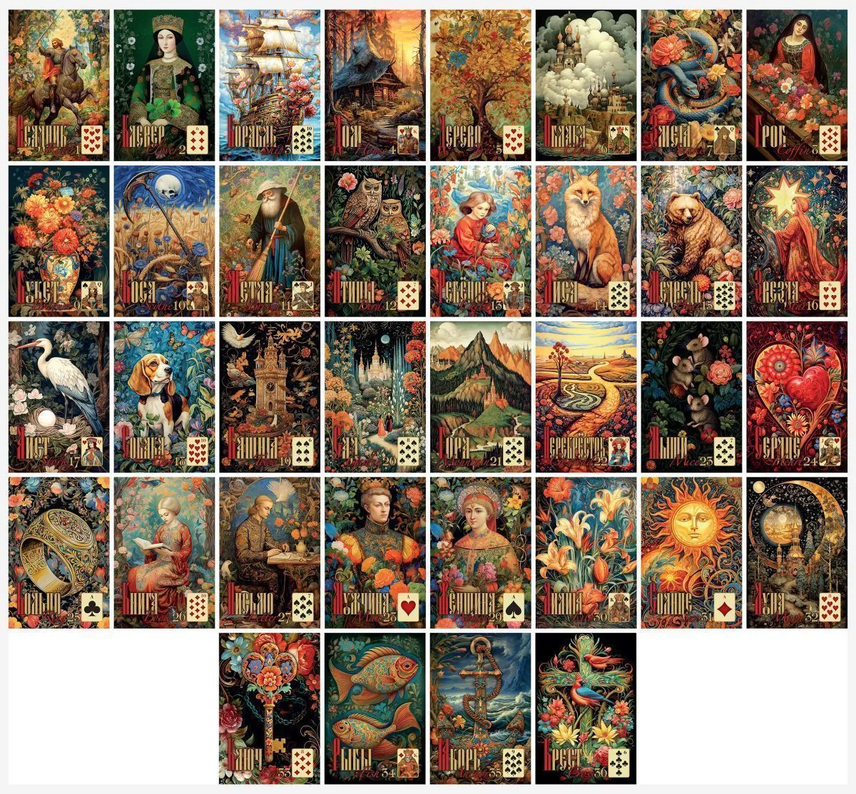 Оракул "Сказочные сны Ленорман"