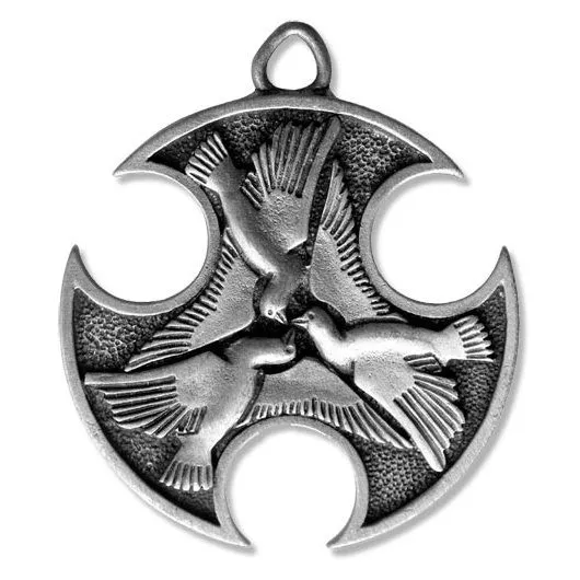 Подвеска "Голуби Мира"