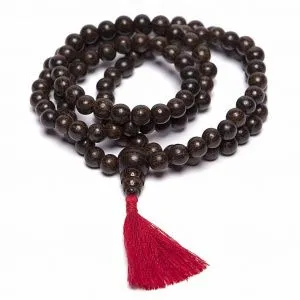 Буддийские четки, 108 бусин, акация