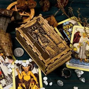 Шкатулка для мини-Таро