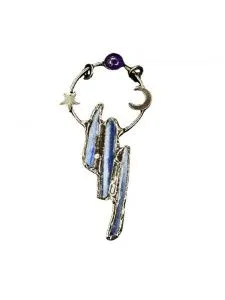 Подвеска из меди и кианита