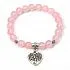 Браслет-талисман "Безусловная любовь", розовый кварц