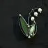 Брошь "Ландыши"