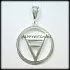 Оберег "Велес" с серебрением