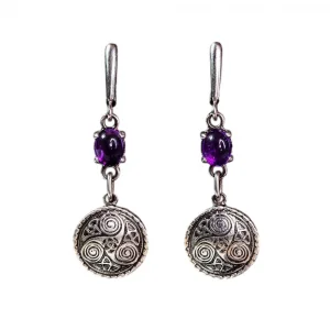 Серебряные серьги